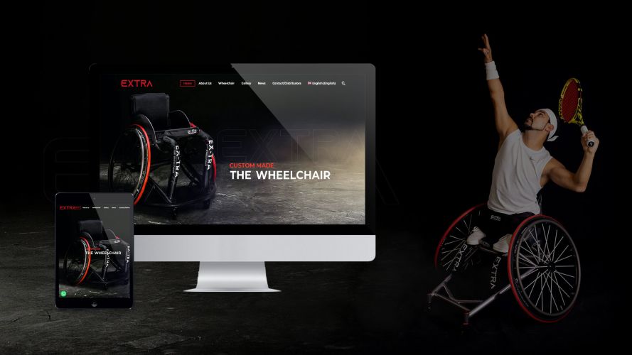 Extra Wheelchairs – Web Sitesi Geliştirme